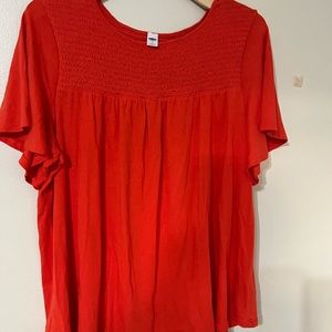 Casual red dress shirt very comfortable for and fresh for summerSubmit